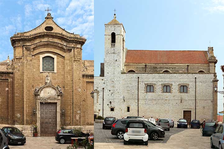 chiesa di santa scolastica a bari vecchia
