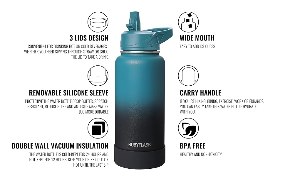 big water bottle