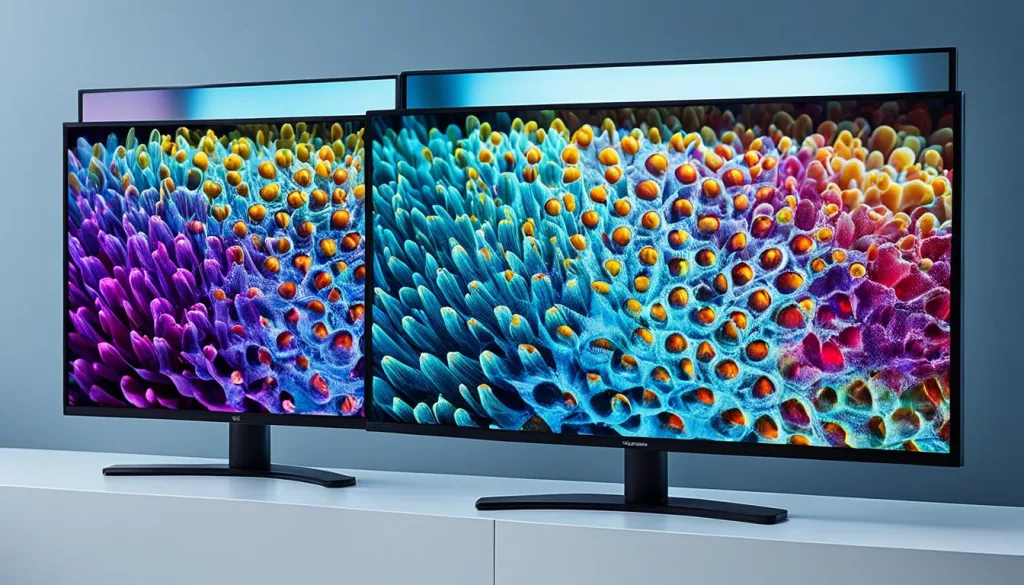 Quantum Dot Display Evolution