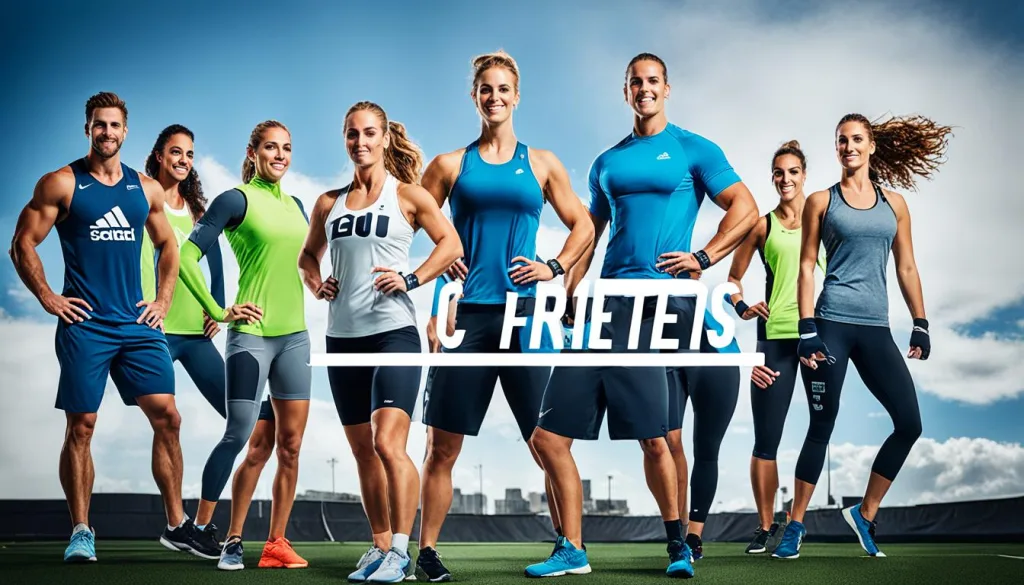Active brand sportswear shop