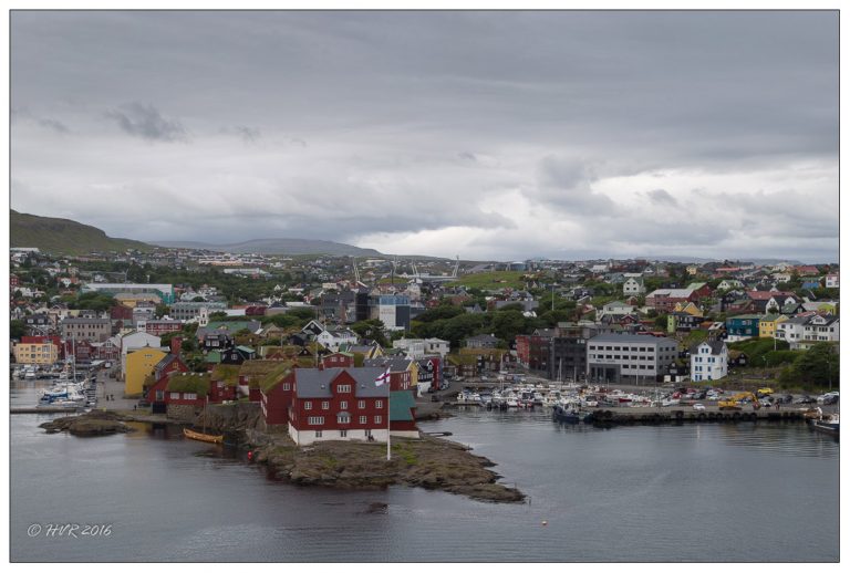 Tussenstop in Tórshavn, Faeröer