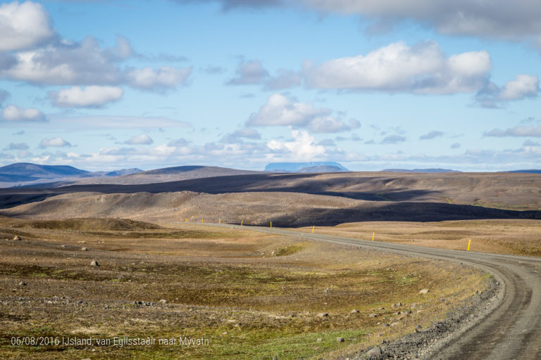 IJsland 2016, Möðrudalsleið langs baan 32