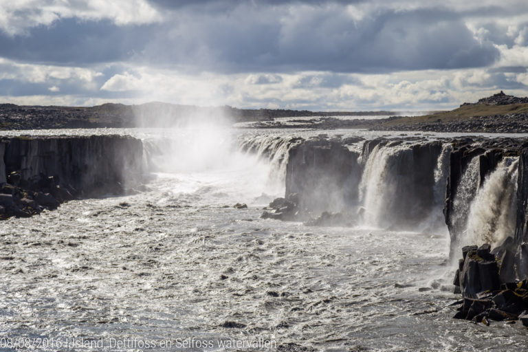 IJsland 2016, Dettifoss waterval