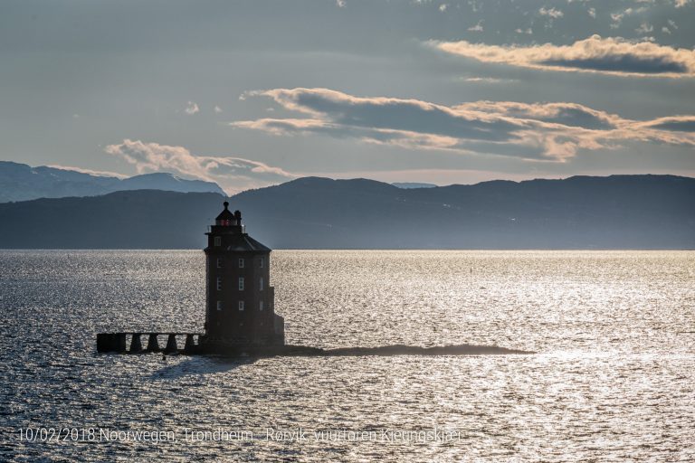 De bekendste vuurtoren van Noorwegen, de Kjeungskjær