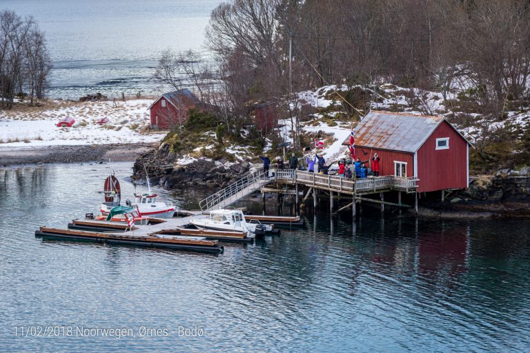 Onderweg van Ørnes naar Bodø