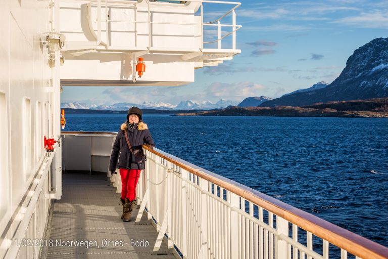 Onderweg van Ørnes naar Bodø