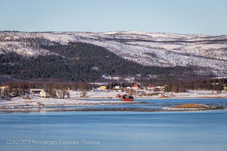 Eggøya, tussen Finnsnes en Tromsø