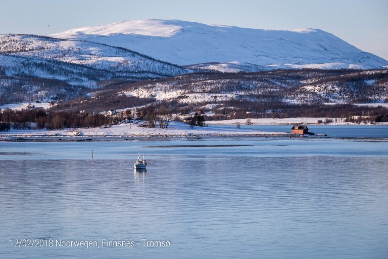 Eggøya, tussen Finnsnes en Tromsø