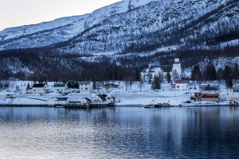 Bjorelvnes, tussen Finnsnes en Tromsø