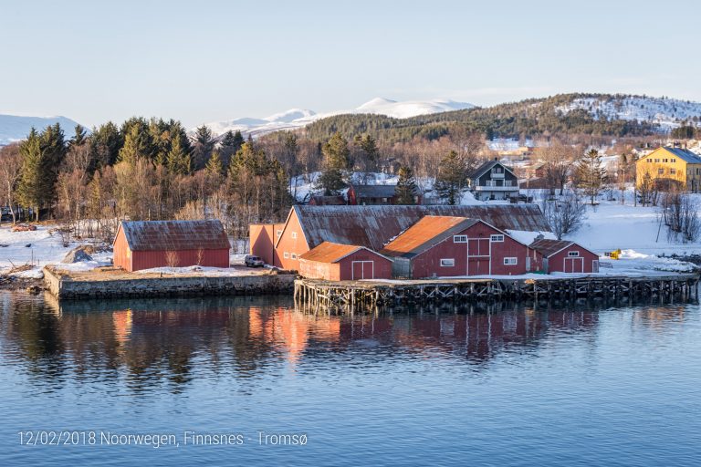 Gibostad, tussen Finnsnes en Tromsø