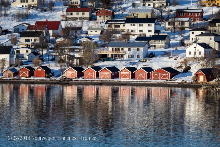 Gibostad, tussen Finnsnes en Tromsø