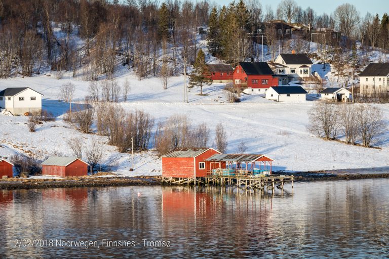 Gibostad, tussen Finnsnes en Tromsø