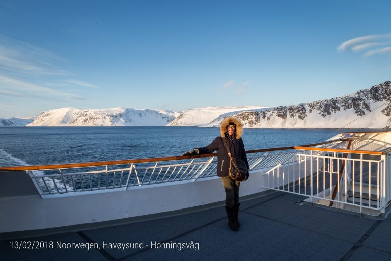 't Is fris aan de vis ergens tussen Havøysund en Honningsvåg