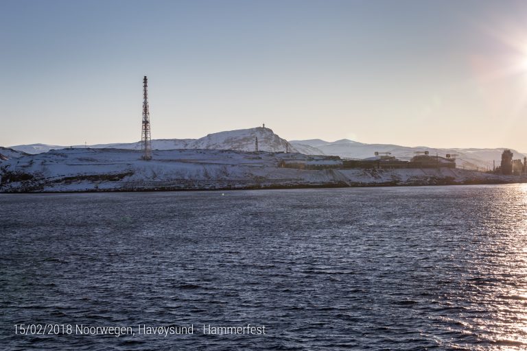 Gasinstallatie in Hammerfest