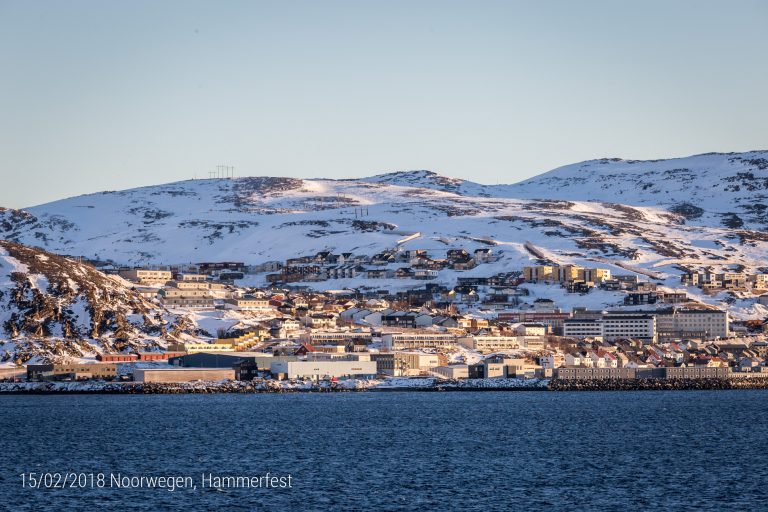 Zicht op Hammerfest