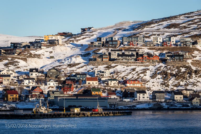 Zicht op Hammerfest