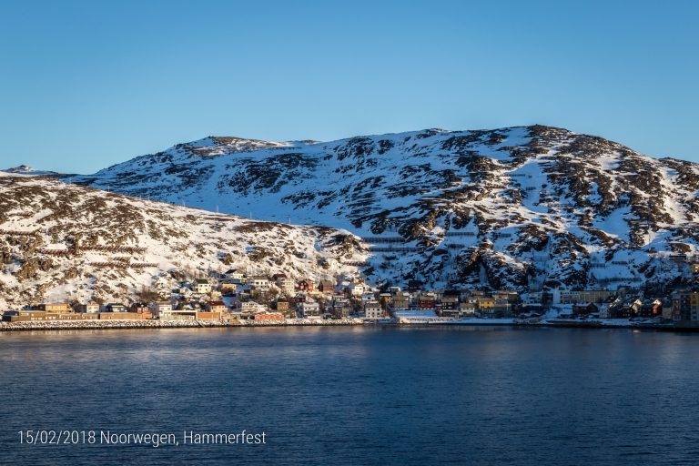 Zicht op Hammerfest in 't zonneke