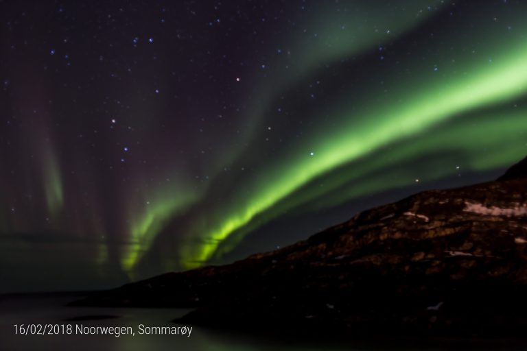 Noorderlicht boven Sommarøy