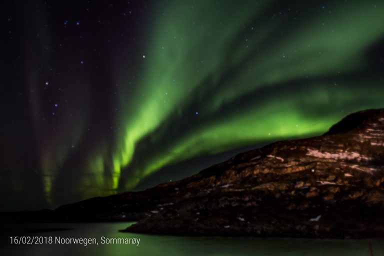 Noorderlicht boven Sommarøy