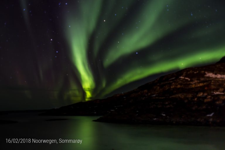 Noorderlicht boven Sommarøy