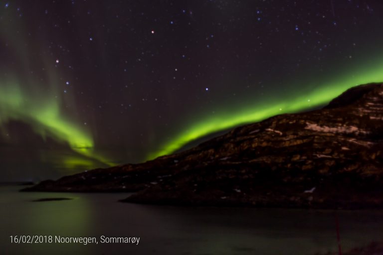 Noorderlicht boven Sommarøy