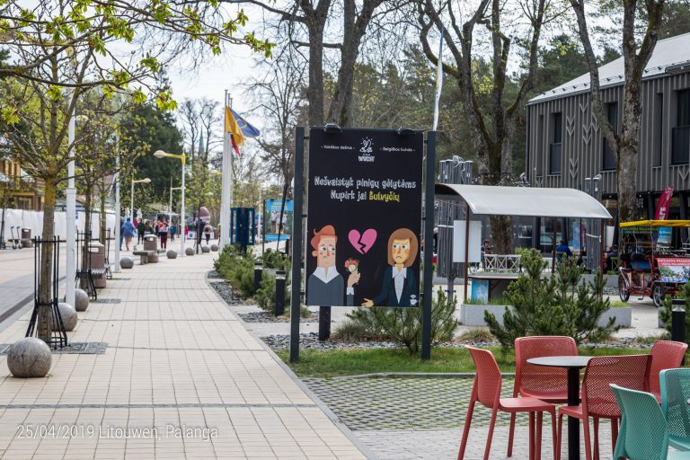 Promenade van Palanga