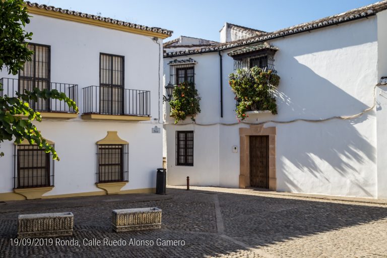 Ronda, Calle Ruedo Alonso Gamero