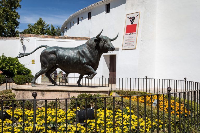 Ronda, Plaza de Toros, Monumento al Toro