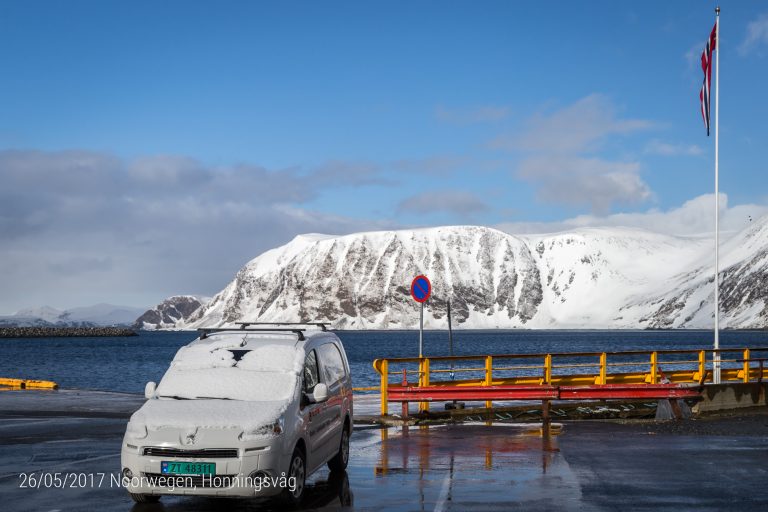 De aanlegkade van Hurtigruten