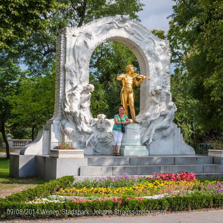 Johann Strauss-monument, Stadspark