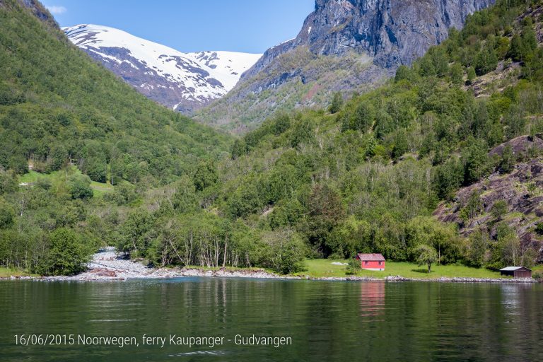 boottocht Kaupanger - Gudvangen