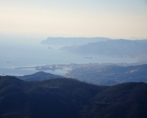 uitzicht kust Ligurie