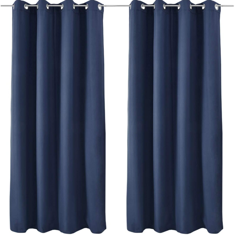Thermovorhang, Verdunklungsvorhang, Verdunklungsvorhang mit Ösen, Verdunkeln, Schlafzimmer, Kinderzimmer