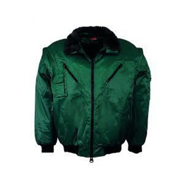 Blouson Pilote de travail vert