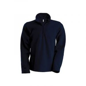 Pull polaire col zippe