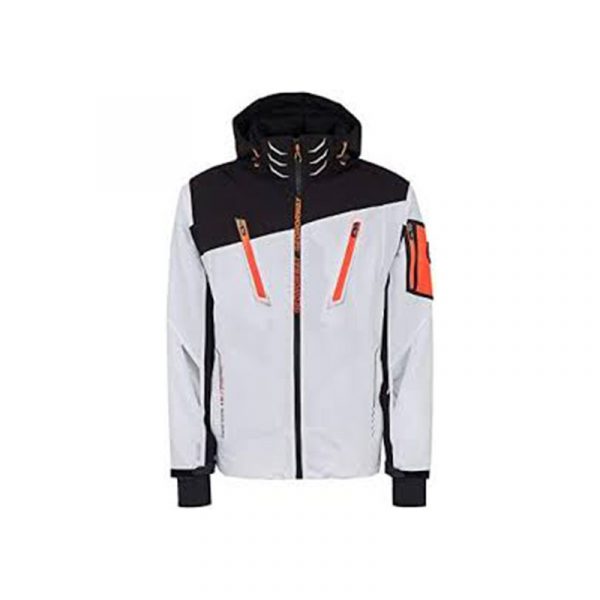 Veste softshell polyester pongee+ TPU+mesh lining