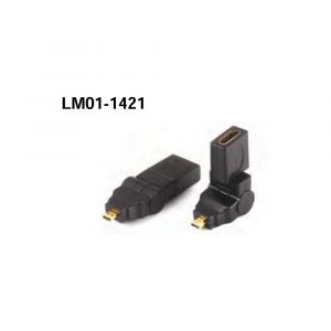 Micro HDMI Plug - HDMI Jack 360° rotating type