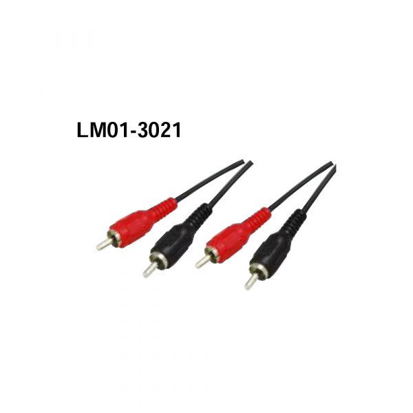 LM01-3021 2RCA Plugs - Plugs