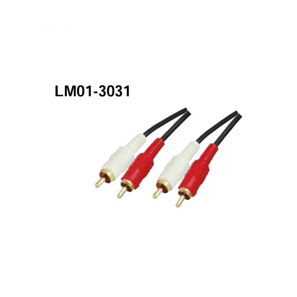 LM01-3031 2RCA Plugs - Plugs