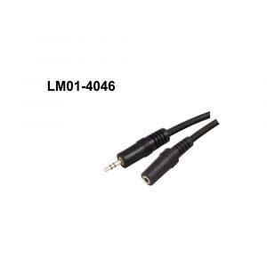 LM01-4046 3.5mm stereo Plug - 3.5mm stereo jack OD:4.0mm