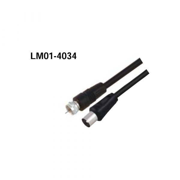 LM01-4034 F Screw Plug - 9.5mm TV Plug RG59