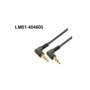 LM01-404605 3.5mm Plug(90°)-Plug(90°) A: Mono(TS) B: Stereo(TRS)