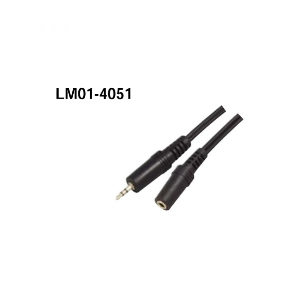 LM01-4051 3.5mm Stereo Jack -2.5mm Stereo Plug