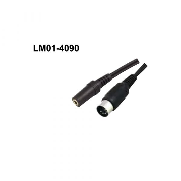 DIN Plug- 3.5mm Stereo plus OD:2.6*5.2mm