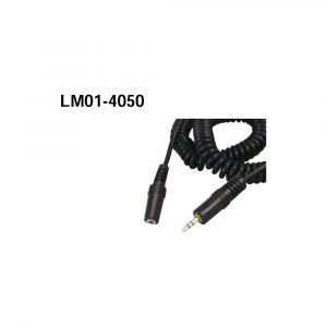 LM01-4050 3.5mm Stereo Plug - Jack Coiled Cable