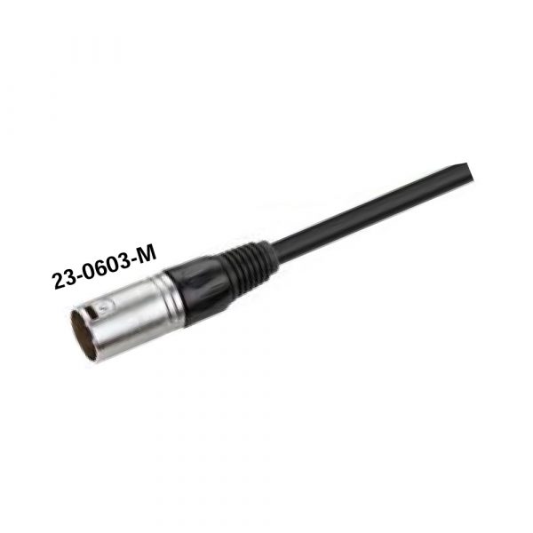 XLR plug 23-0603-F