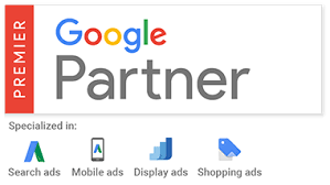 Google Partner logo - certificering for Google Ads eksperter