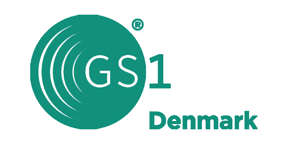 GS1 logo – global standard for dataudveksling og sporing.
