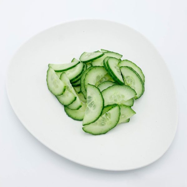 komkommer halve schijven 3mm