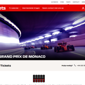 f1 tickets Franse Spaanse Italiaanse Portugese Engelse SEO vertaling volledige website